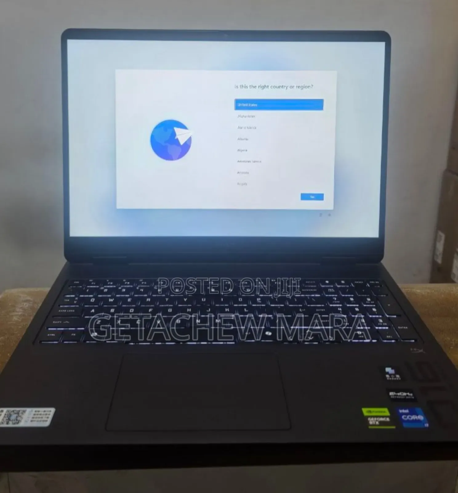 New Laptop HP Omen 16 16GB Intel Core I7 SSD 1T