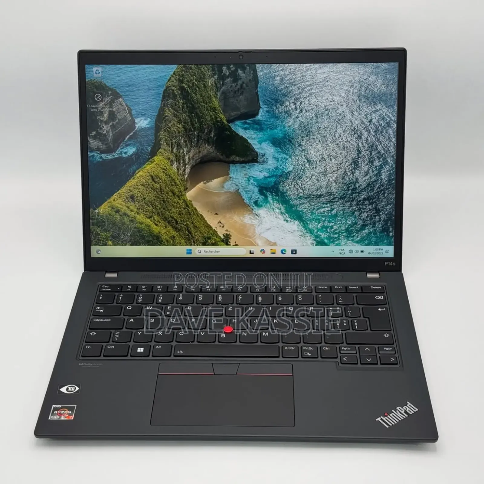 New Laptop Lenovo Thinkpad P14s 16GB AMD SSD 512GB