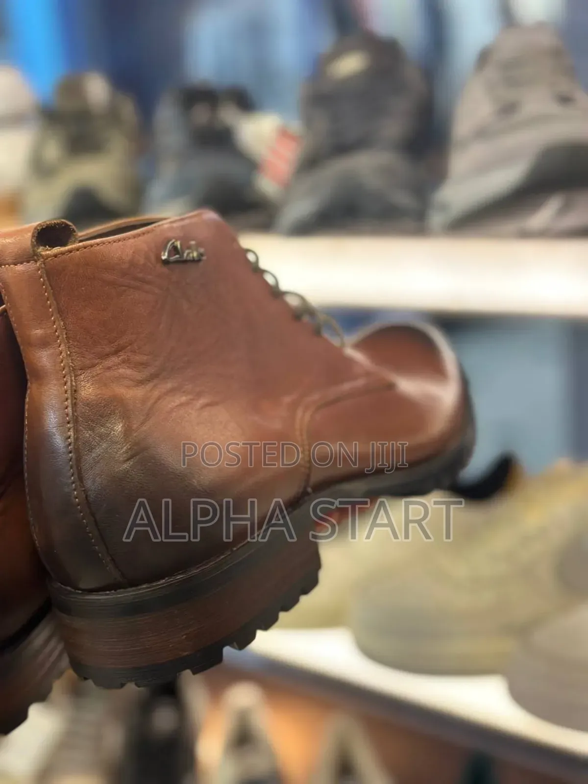  Clark's Tmhigh Master Quality Boots Lather Sho Made in England