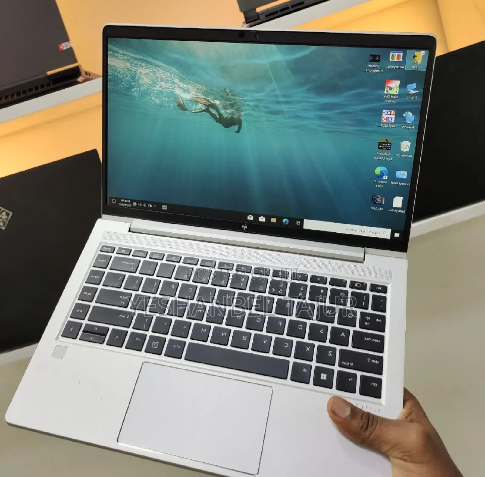 New Laptop HP EliteBook 840 G10 16GB AMD Ryzen 5 SSD 256GB