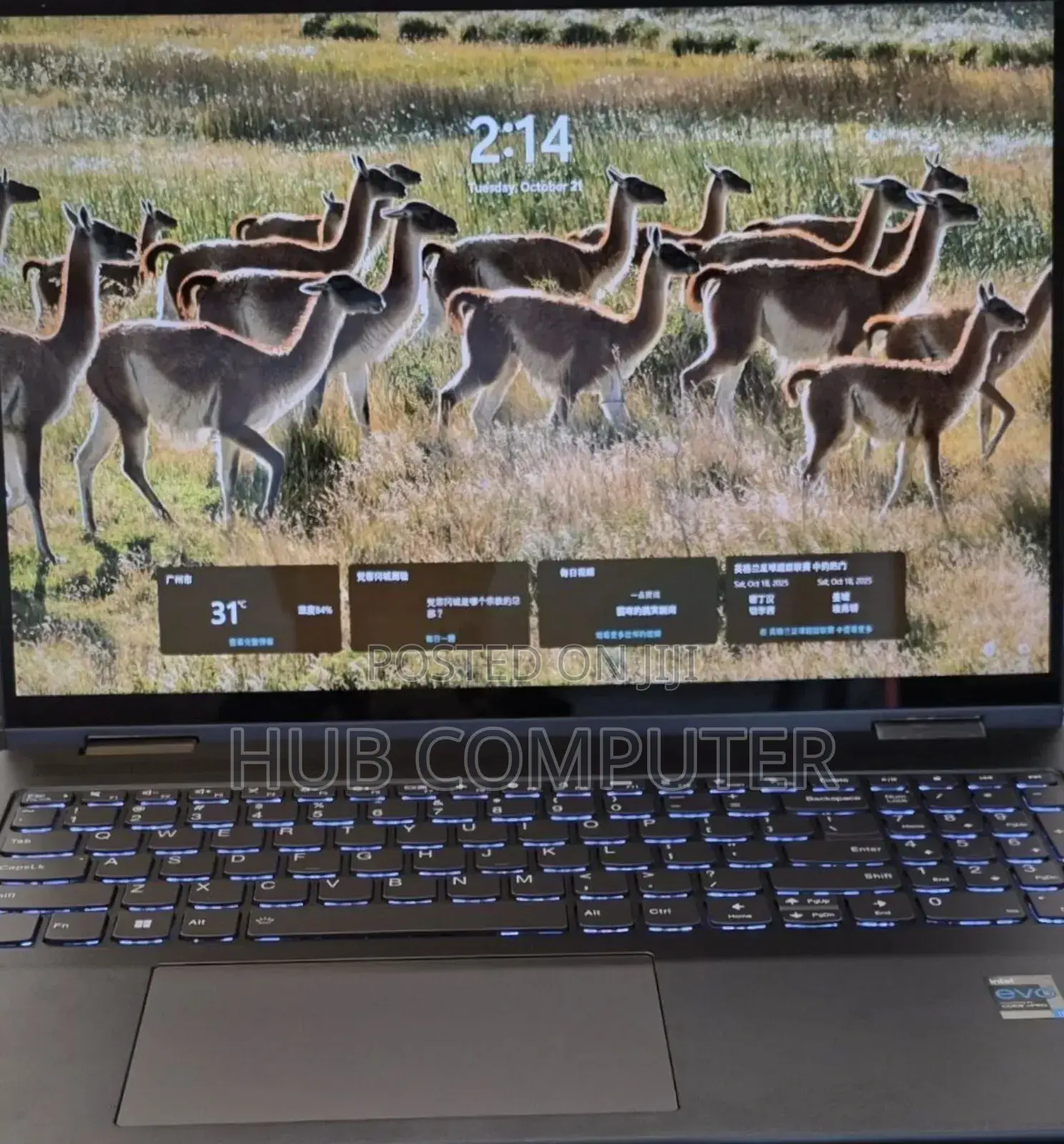 New Laptop Lenovo Yoga 7i 16GB Intel Core I5 SSD 512GB