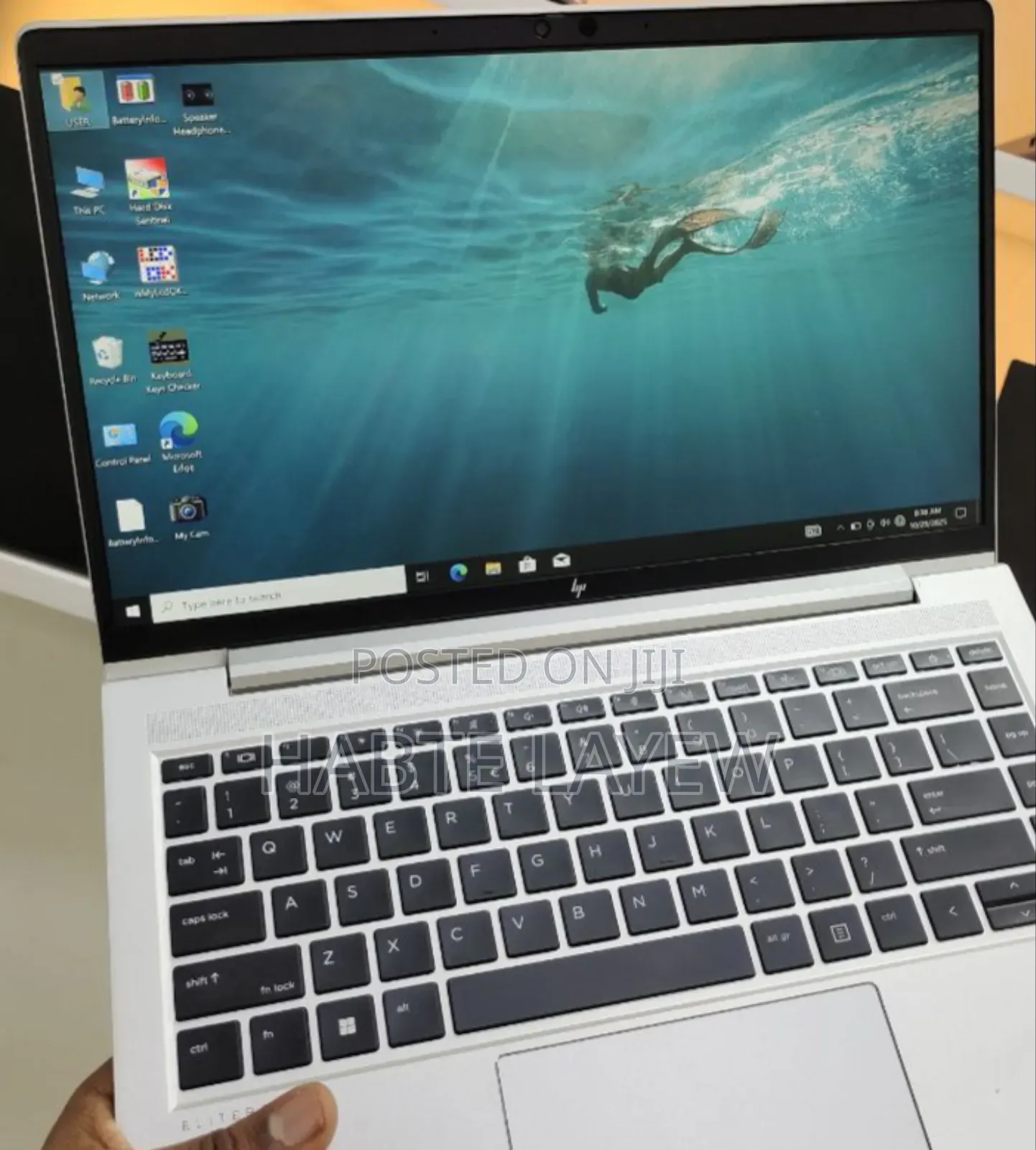 New Laptop HP EliteBook 845 G10 16GB AMD Ryzen 5 SSD 256GB