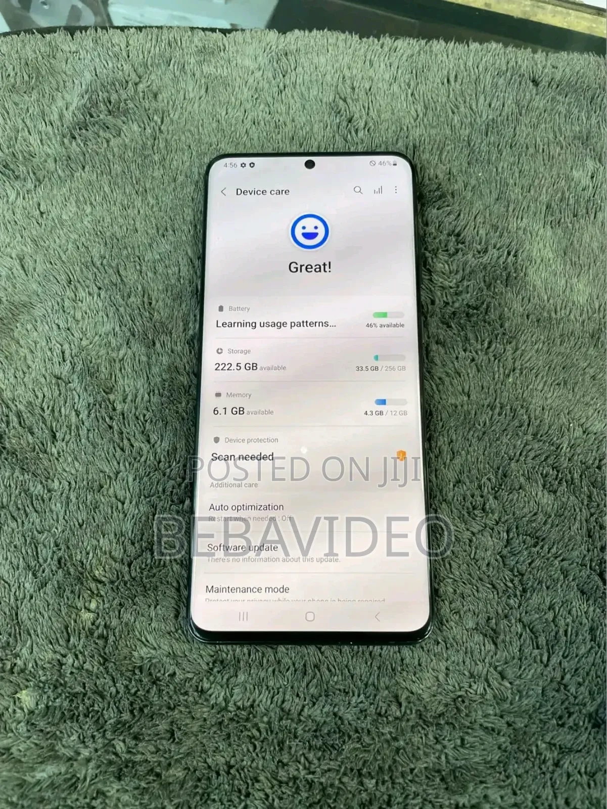 Samsung Galaxy S20 Ultra 256 GB Black