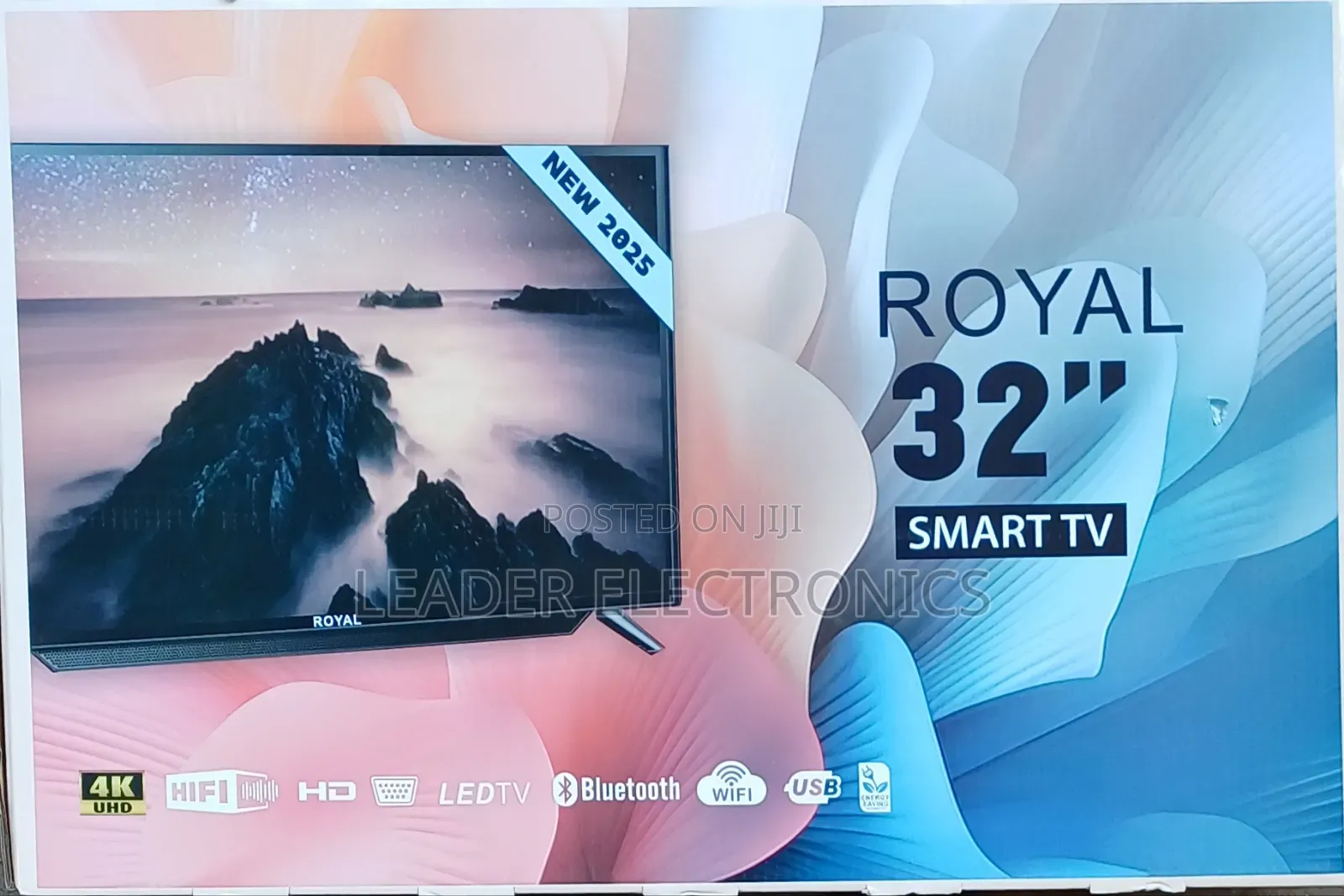 Royal Tv 32" Double Glass Tv