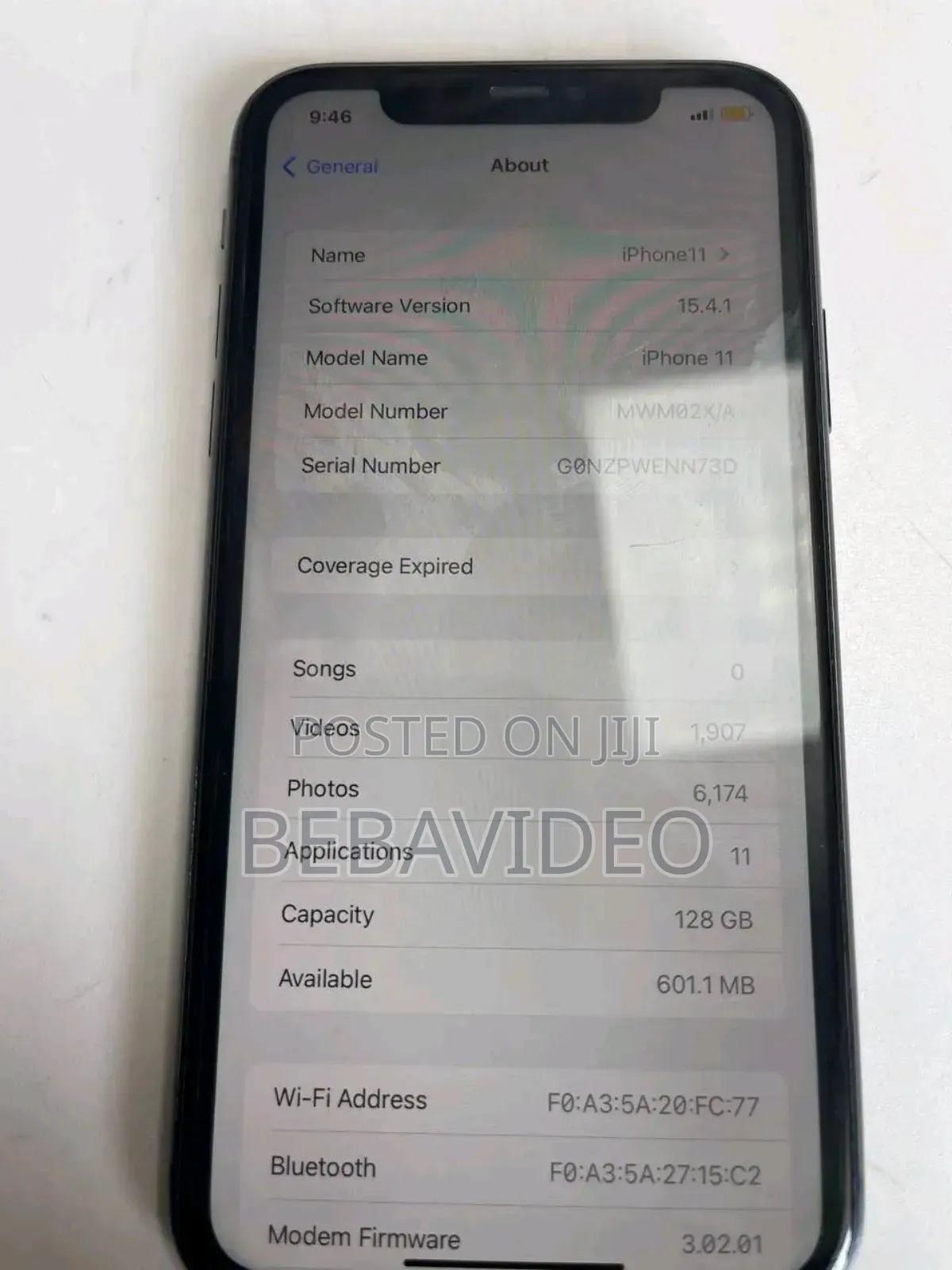 Apple iPhone 11 128 GB Black