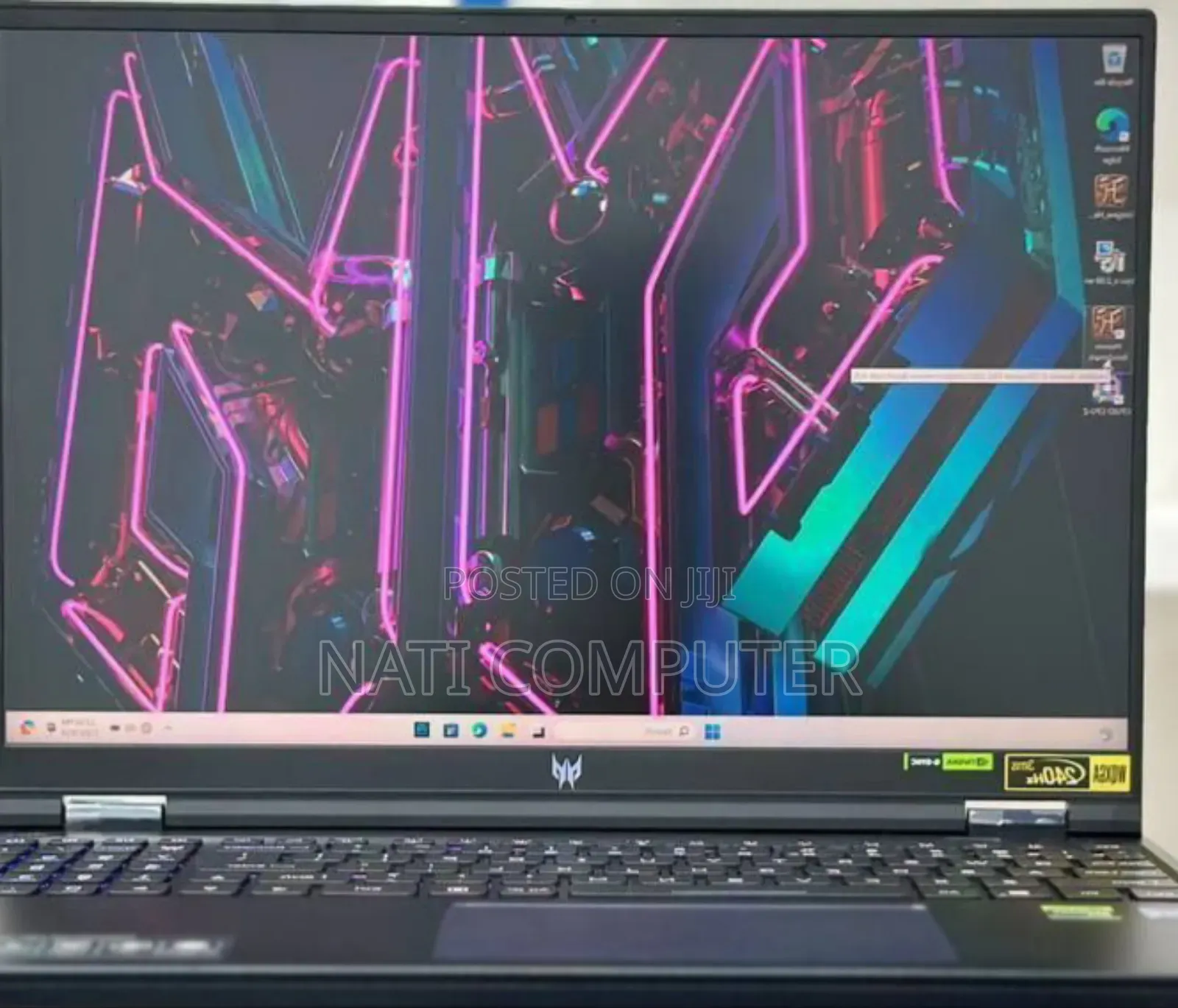 New Laptop Acer Predator Helios Neo 16 16GB Intel Core I9 SSD 1T