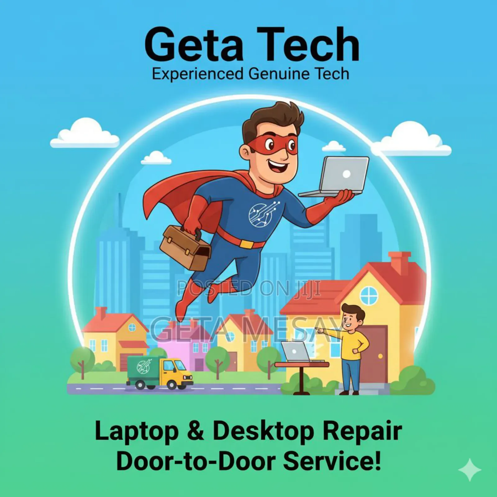 Pc and Laptop Computer Repair in Addis Ababa - Door-to-Door Service