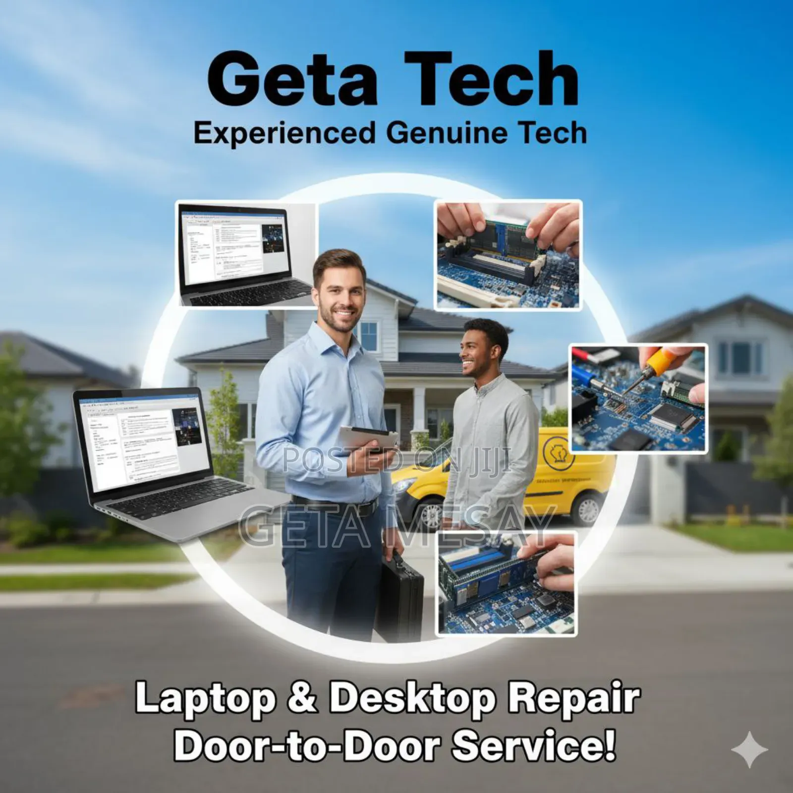 Pc and Laptop Computer Repair in Addis Ababa - Door-to-Door Service