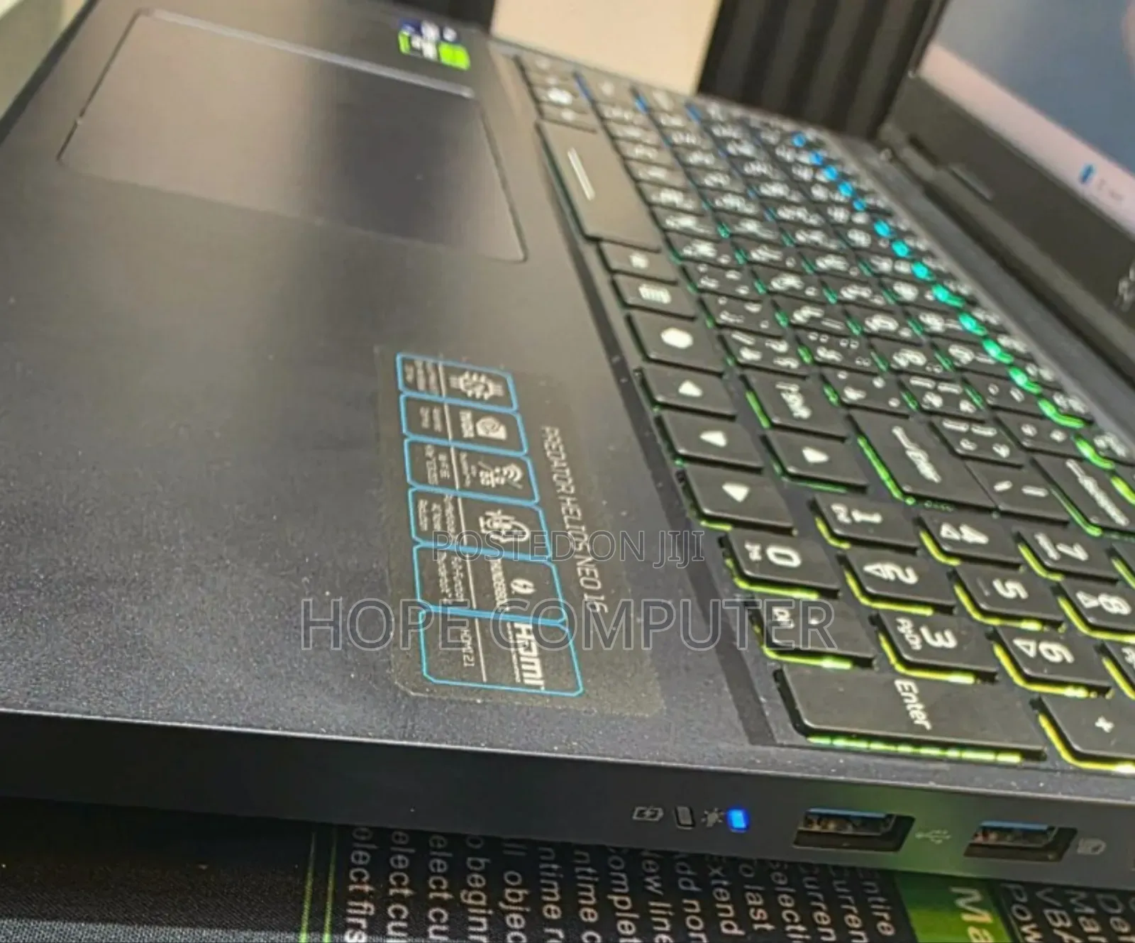 New Laptop Acer Predator Helios Neo 16 16GB Intel Core I9 SSD 1T