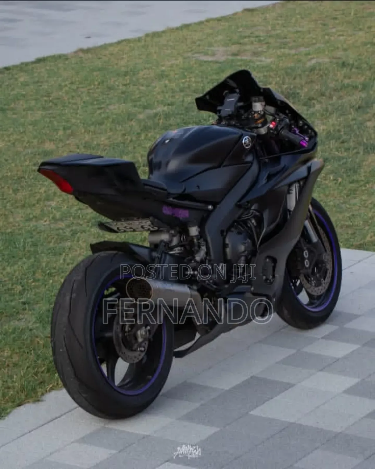 New Yamaha R6 2024 Black