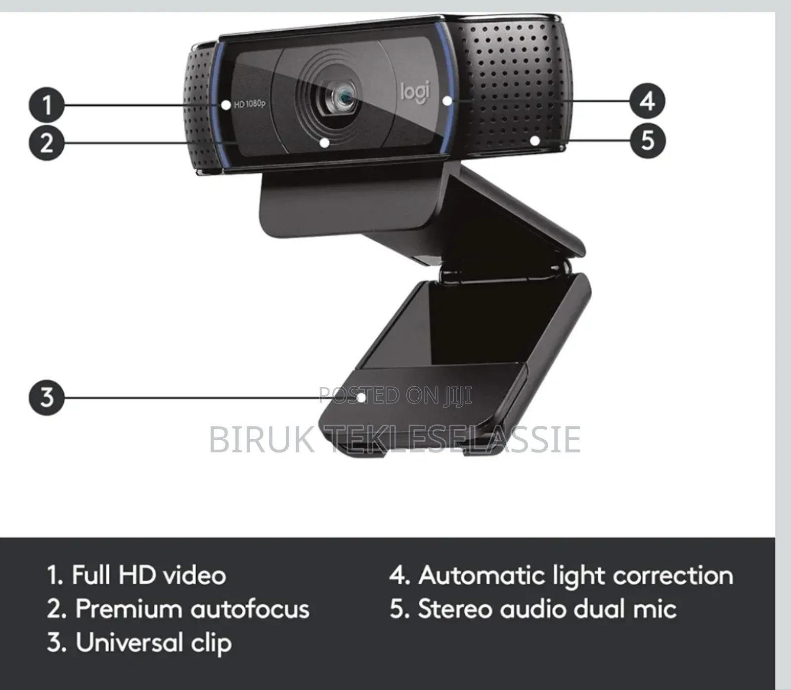 Logitech C920 Hd Pro Webcam
