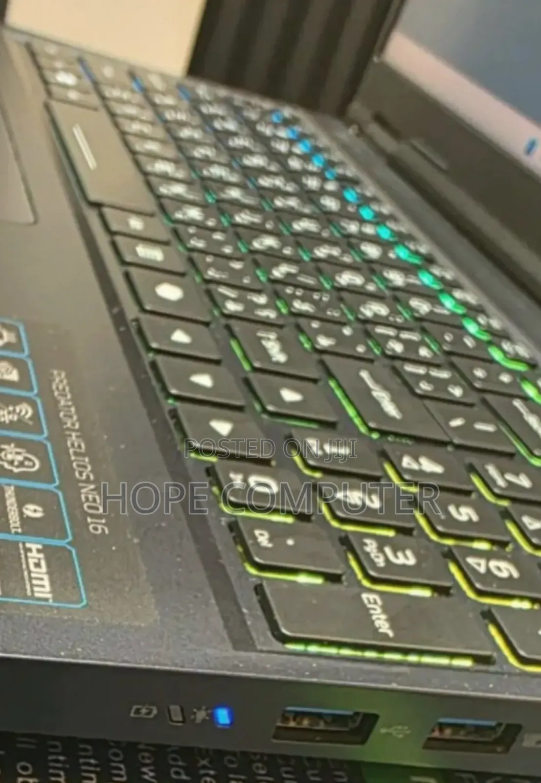 New Laptop Acer Predator Helios Neo 16 16GB Intel Core I9 SSD 1T