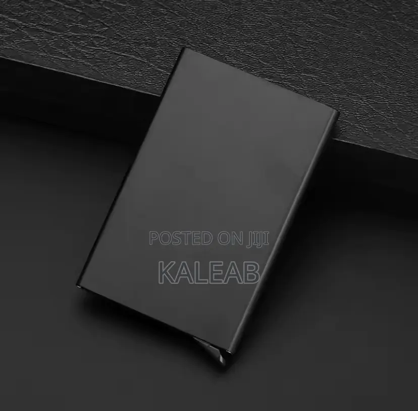 Simple Business Card Box Aluminum Alloy Card Box Metal Wallet Pocket