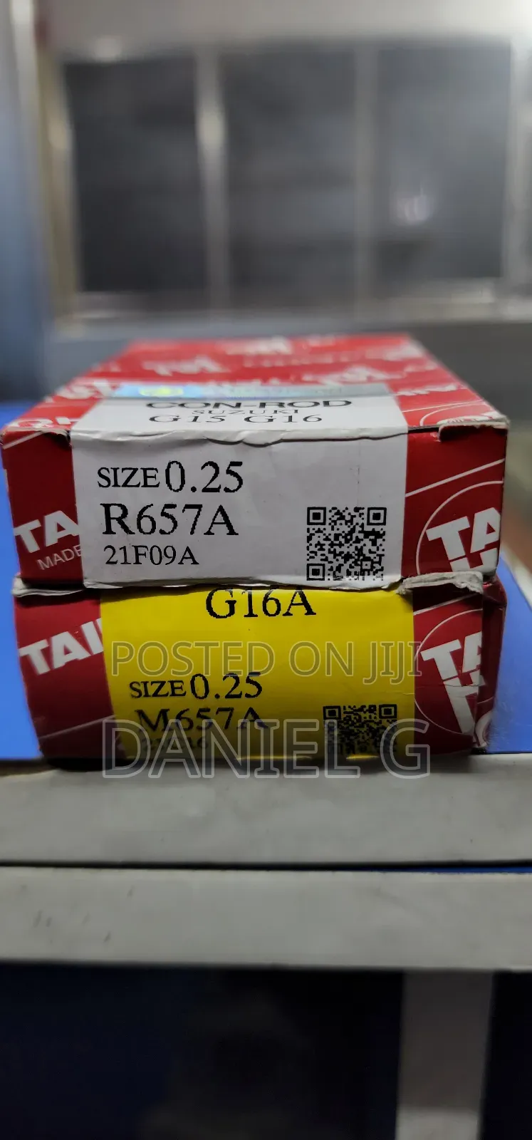 Suzuki Vitara Con and Main Bearing