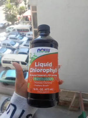Photo - Now Liquid Chlorophyll Promotes Cleansing Freshens Breath 463 Ml