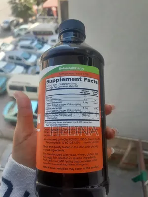 Now Liquid Chlorophyll Promotes Cleansing Freshens Breath 463 Ml