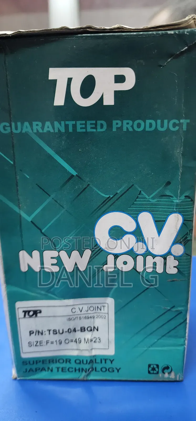 Suzuki Alto Cv Joint 19 O=49 M=23