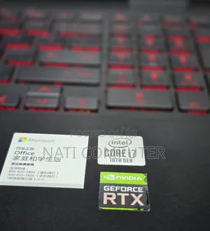 New Laptop HP Omen 16 16GB Intel Core I7 SSD 512GB