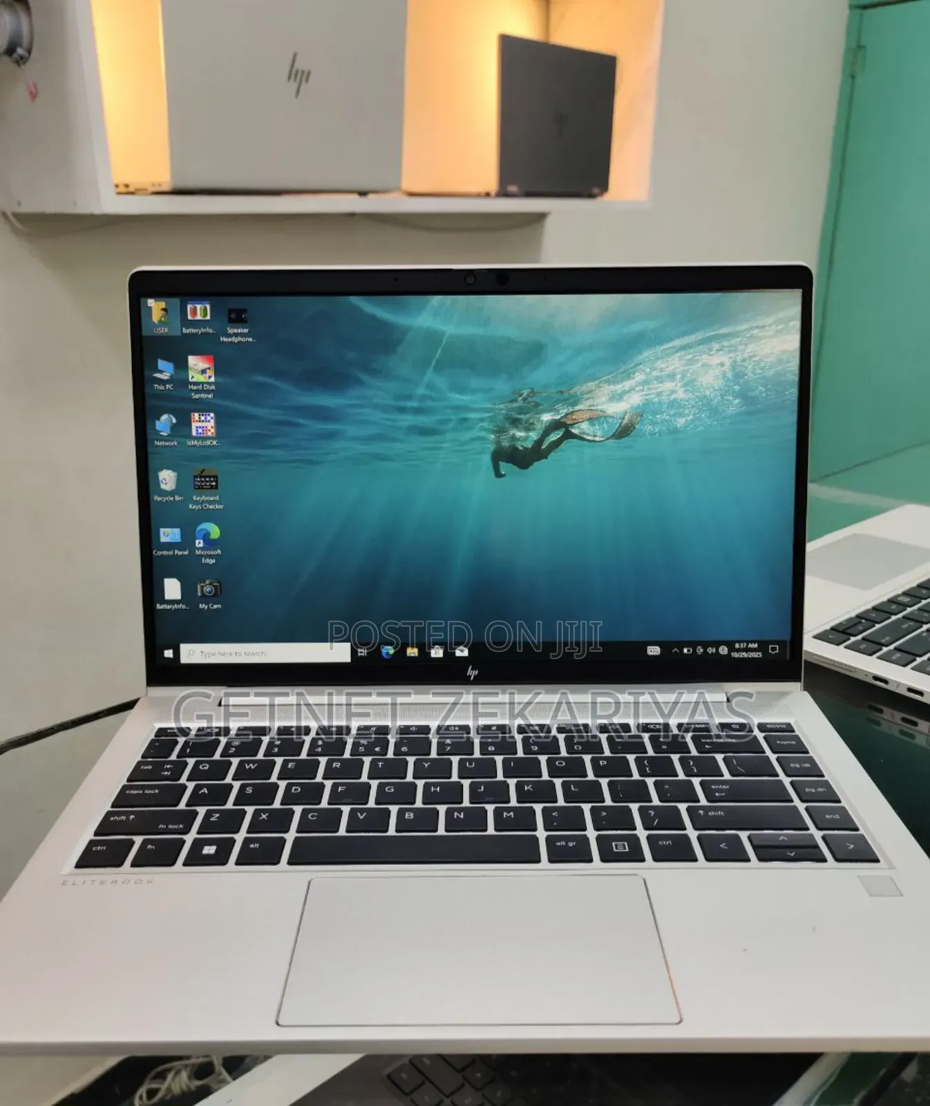 New Laptop HP EliteBook 840 G10 16GB AMD Ryzen 5 SSD 256GB