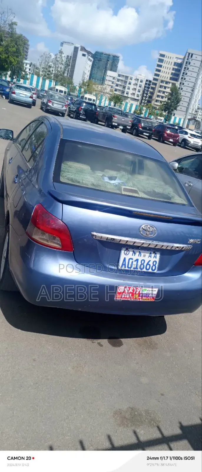 Toyota Yaris 1.3 2006 Blue