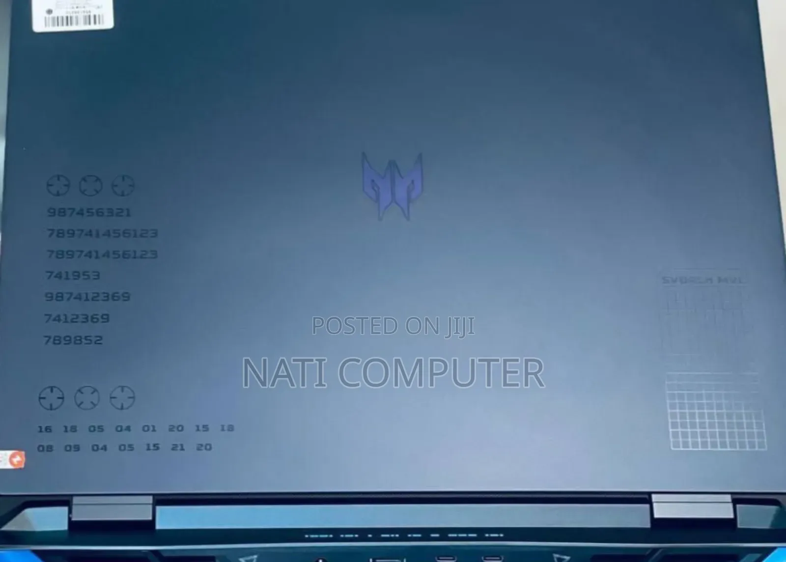 New Laptop Acer Predator Helios Neo 16 16GB Intel Core I9 SSD 1T