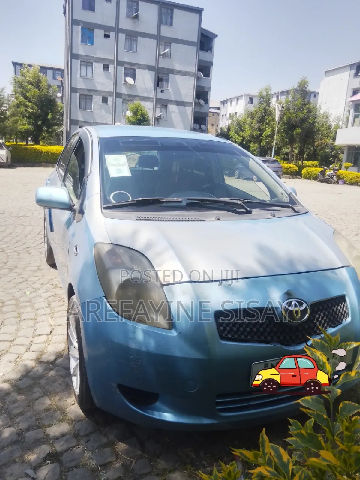 Toyota Yaris 2006 Blue