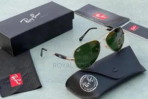 Photo - Rayban Golden Frame Glasses
