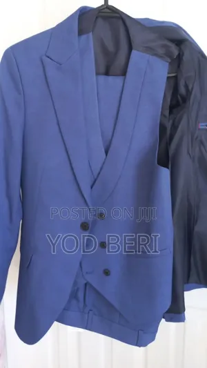 Photo - Men's Slim-Fit, Three-Piece Suit, Featuring