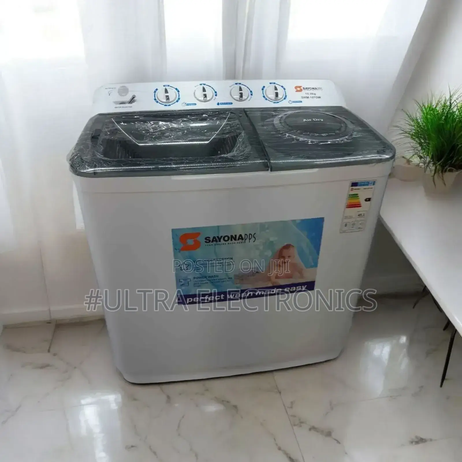 Sayona Washing Machine 15.Kg Super Strong Body