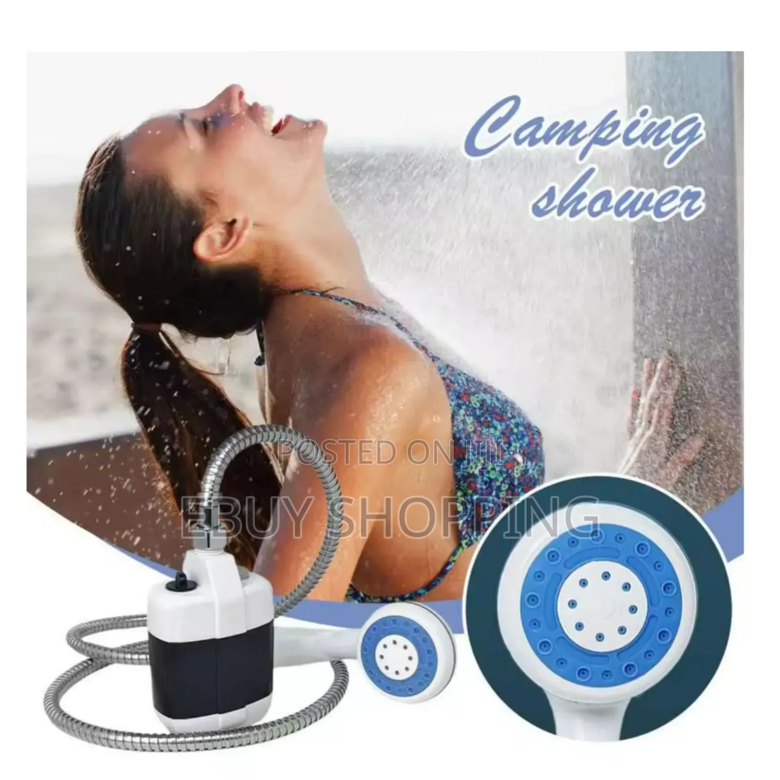 Rechargeable Electric Water Pump for Outdoor Showers