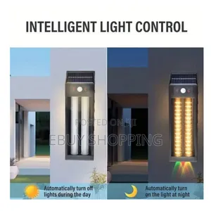 Photo - Automatic Induction Solar Wall Lamp for Security