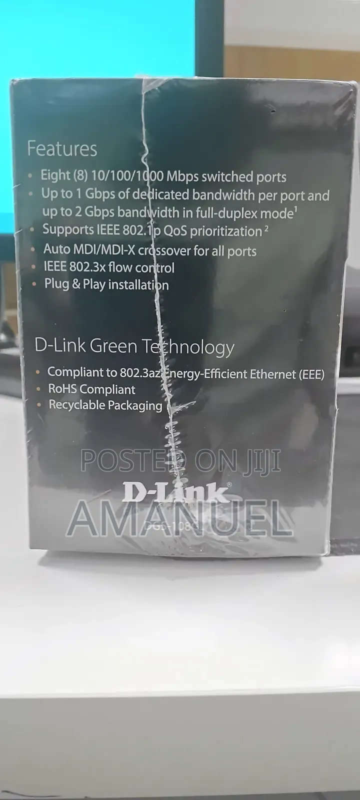 Dlink 8 Port Gigabit Switch