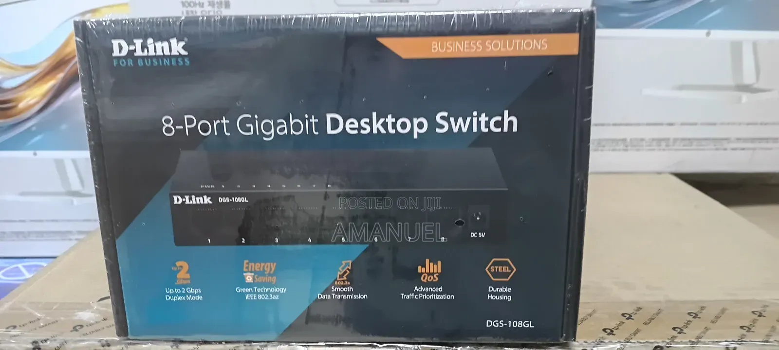 Dlink 8 Port Gigabit Switch