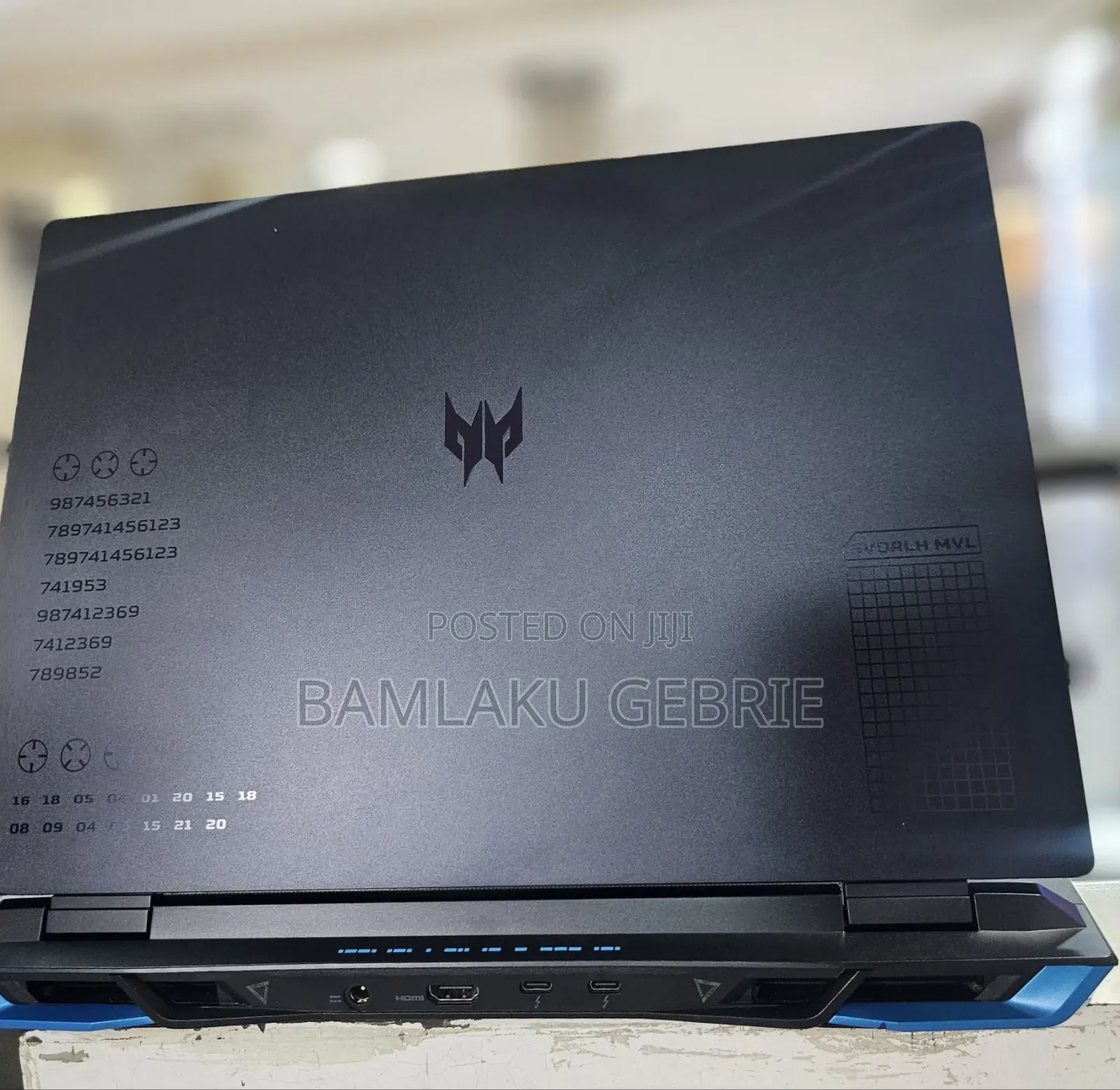 New Laptop Acer Predator Helios 300 16GB Intel Core I9 SSD 1T