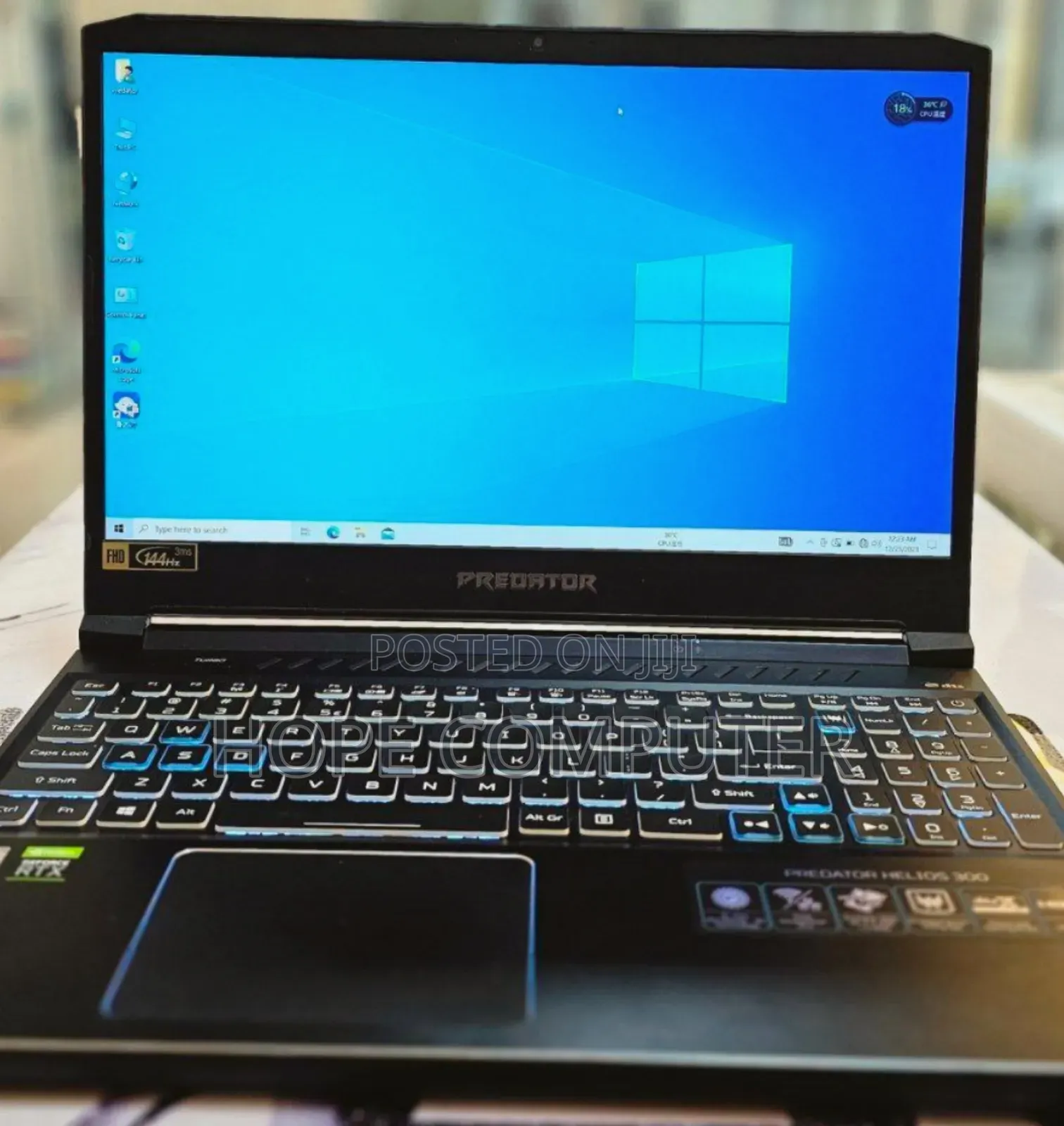 New Laptop Acer Predator Helios 300 16GB Intel Core I7 SSD 1T