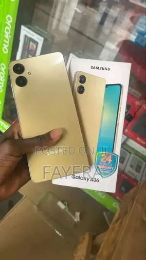 Samsung Galaxy A06 128 GB Gold
