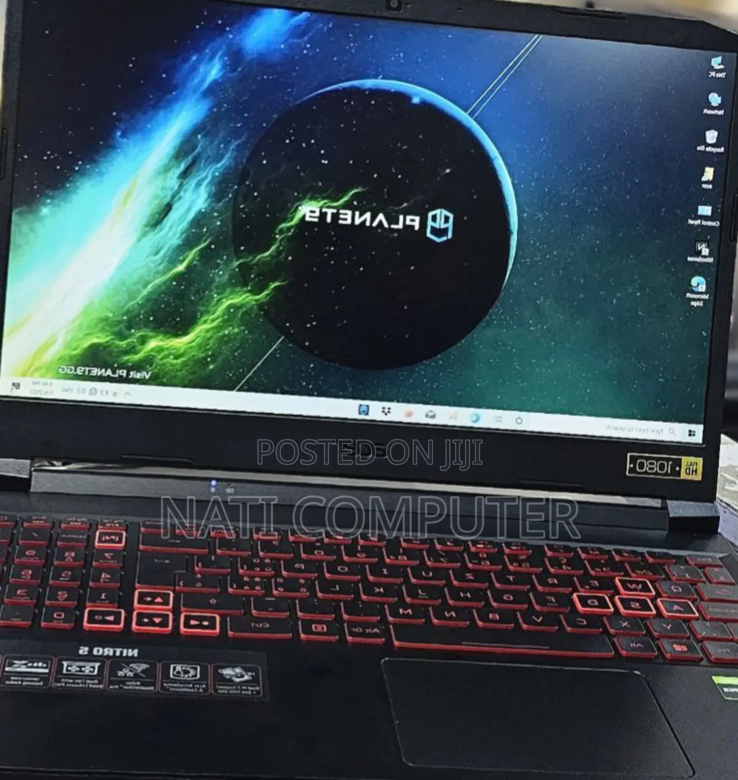 New Laptop Acer Nitro 5 16GB Intel Core I7 SSD 1T