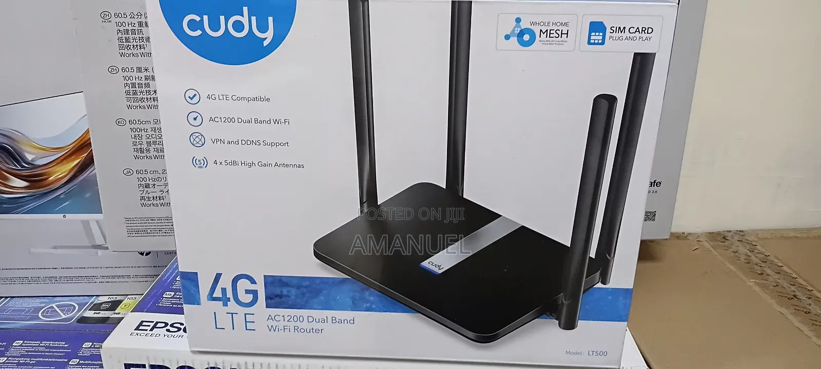 Cudy 4g Lte Simcard Router