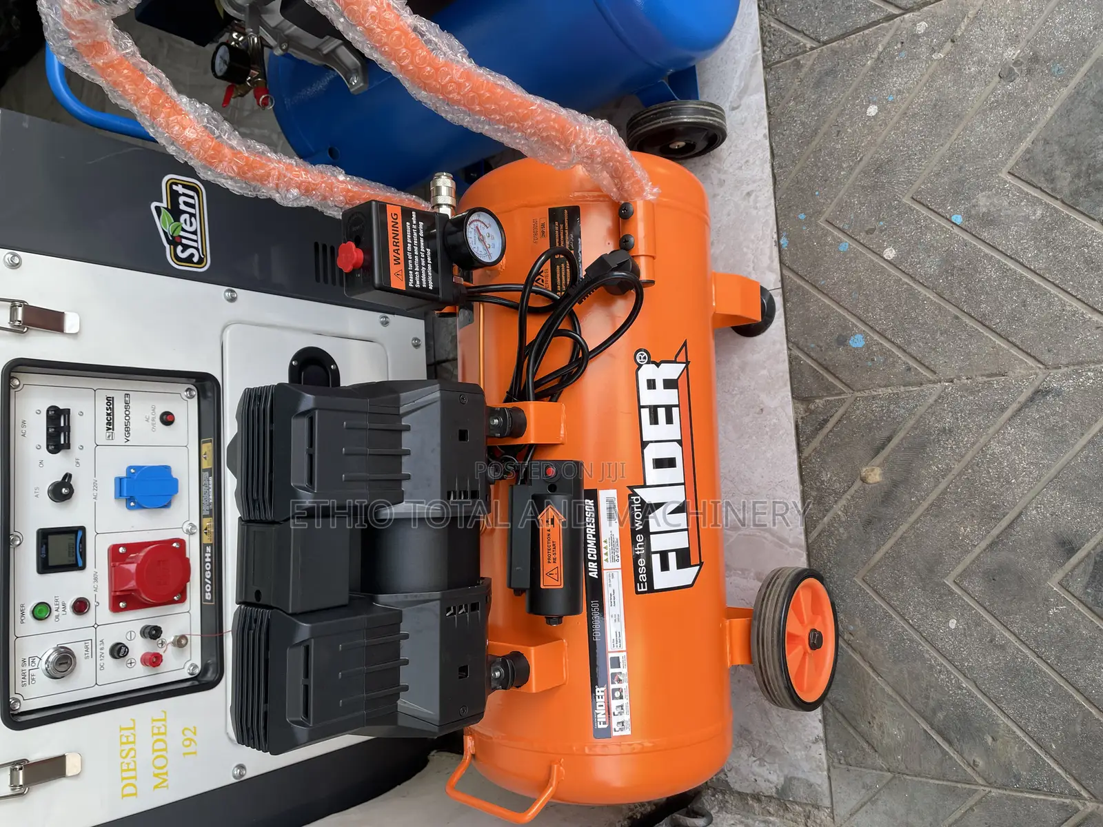 Finder Silent Air Compressor 50 Litre