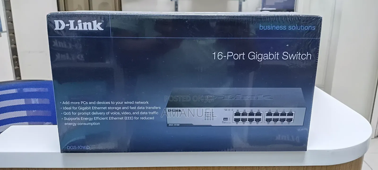Dlink 16 Port Gigabit Switch