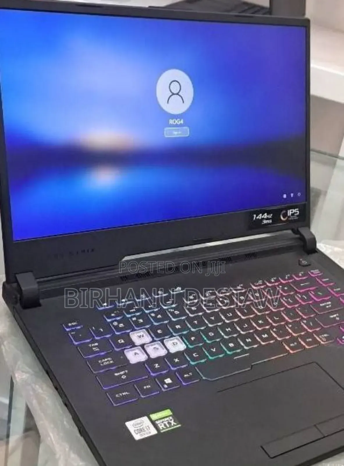 New Laptop Asus ROG Strix G15 16GB Intel Core I7 SSD 512GB