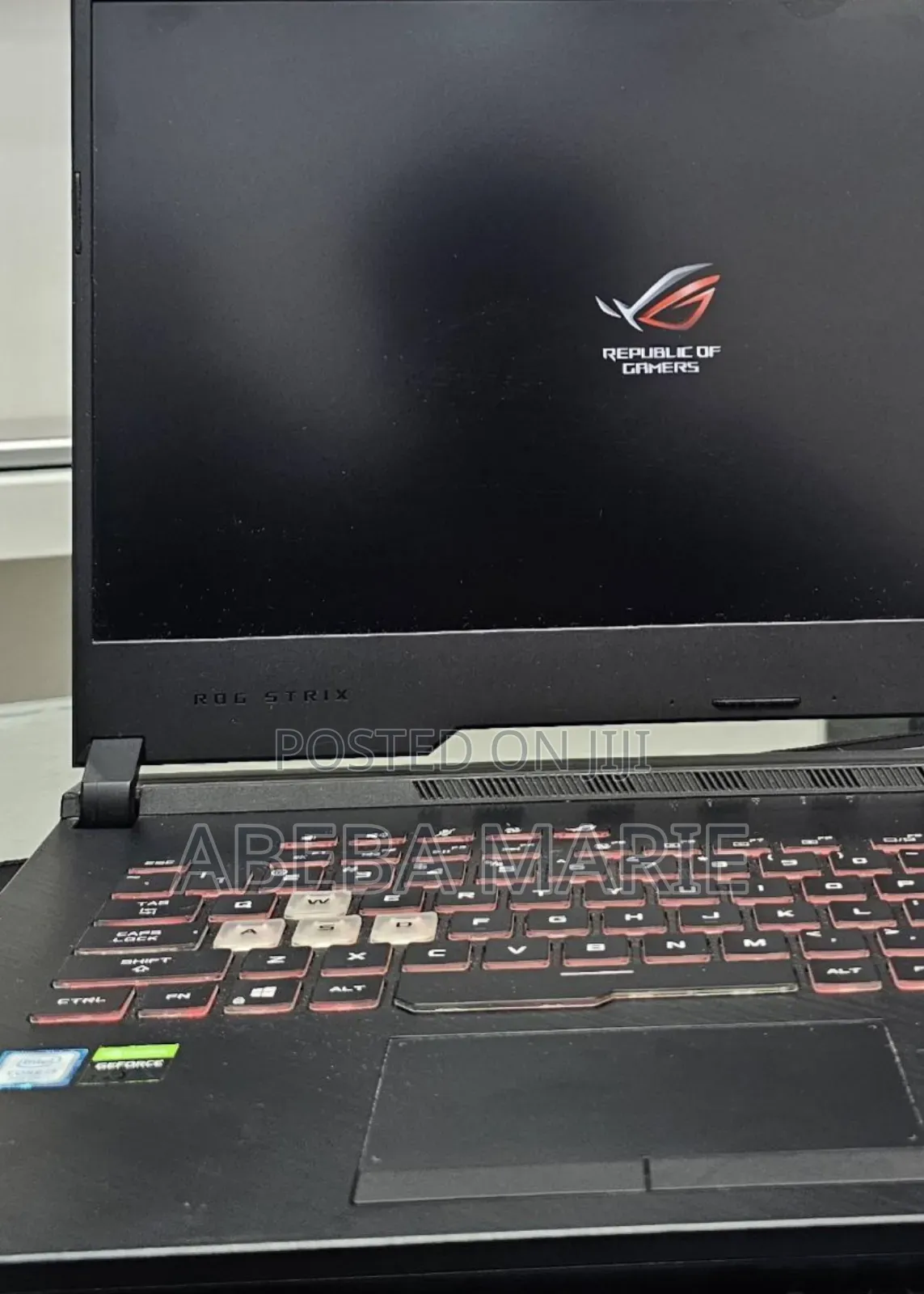 New Laptop Asus ROG Strix G15 16GB Intel Core I7 SSD 512GB