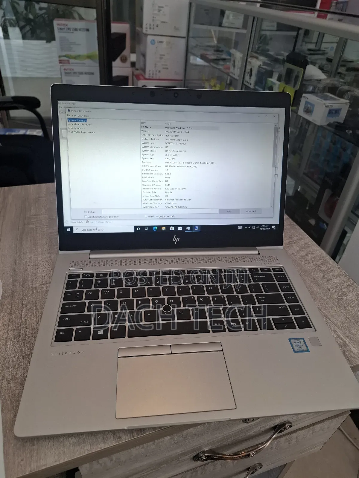 Laptop HP EliteBook 840 G6 16GB Intel Core I5 SSD 512GB