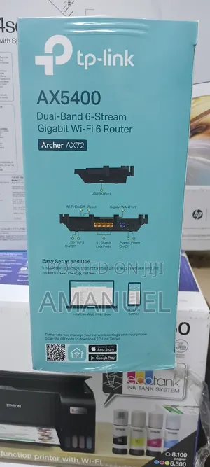 Ax5400(Archer Ax72) Dual Band Wifi 6 Wifi Router