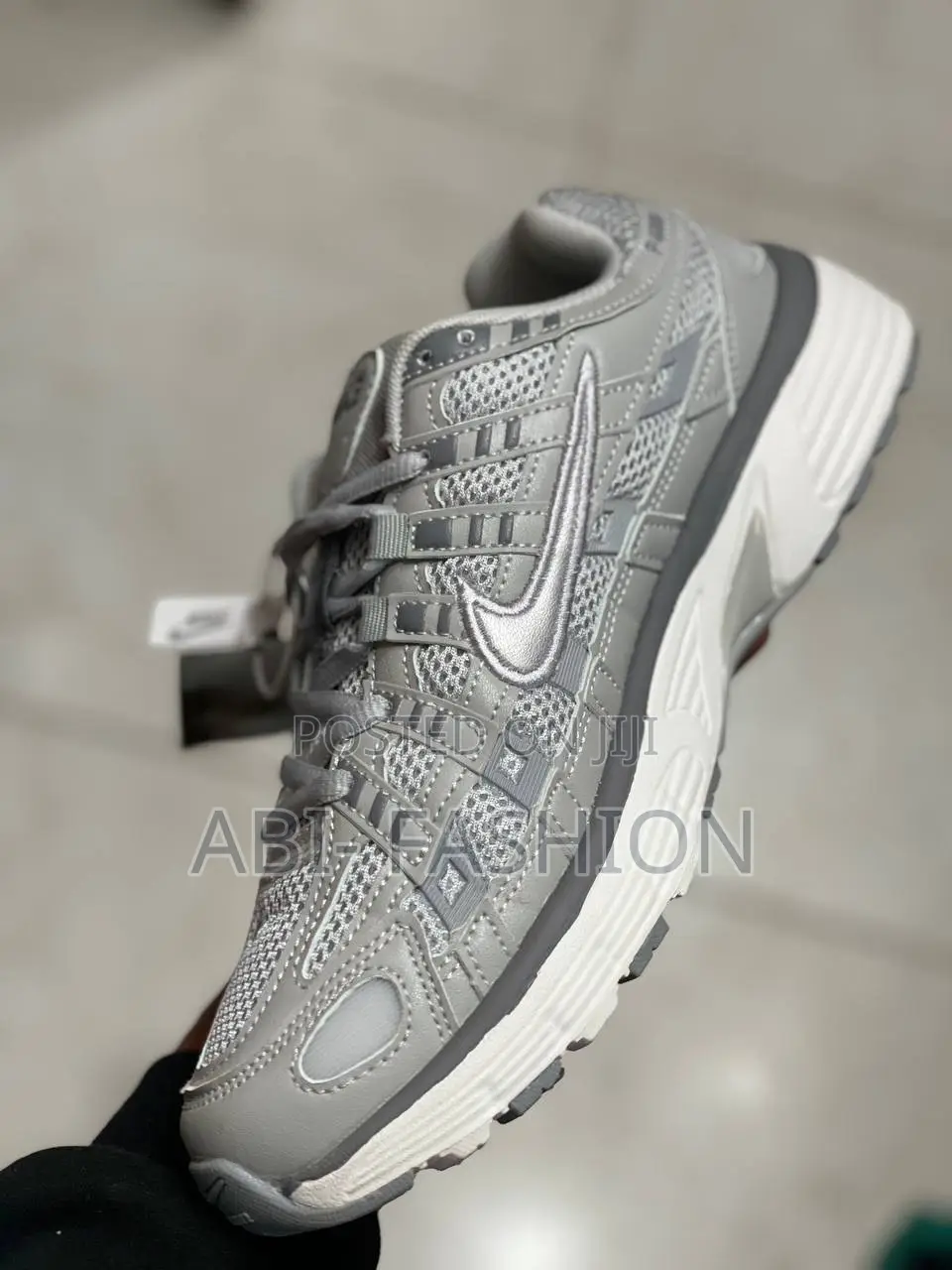 Nike P-6000 Metallic Cool Grey Color