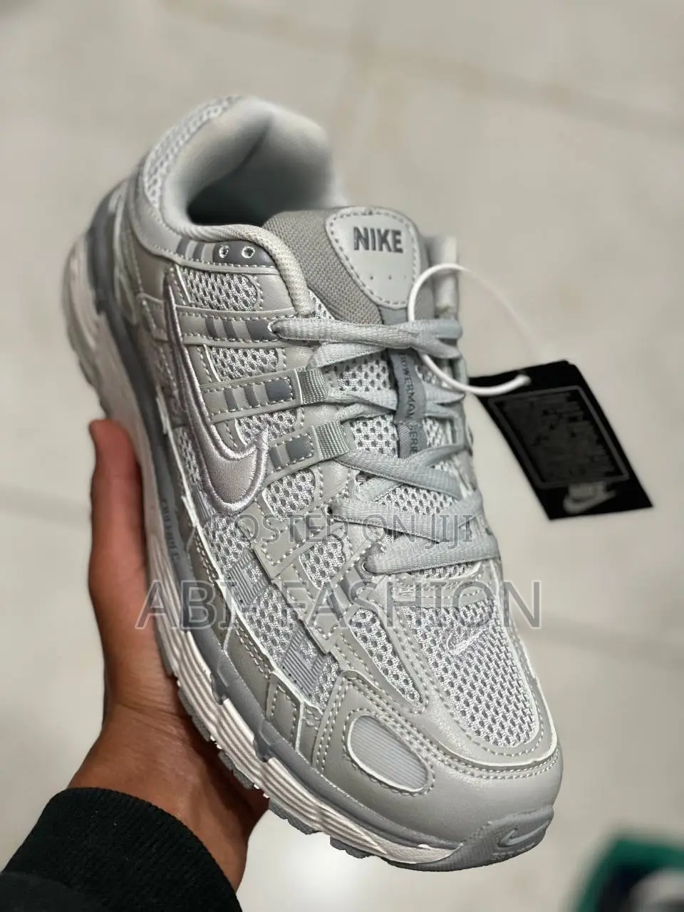 Nike P-6000 Metallic Cool Grey Color