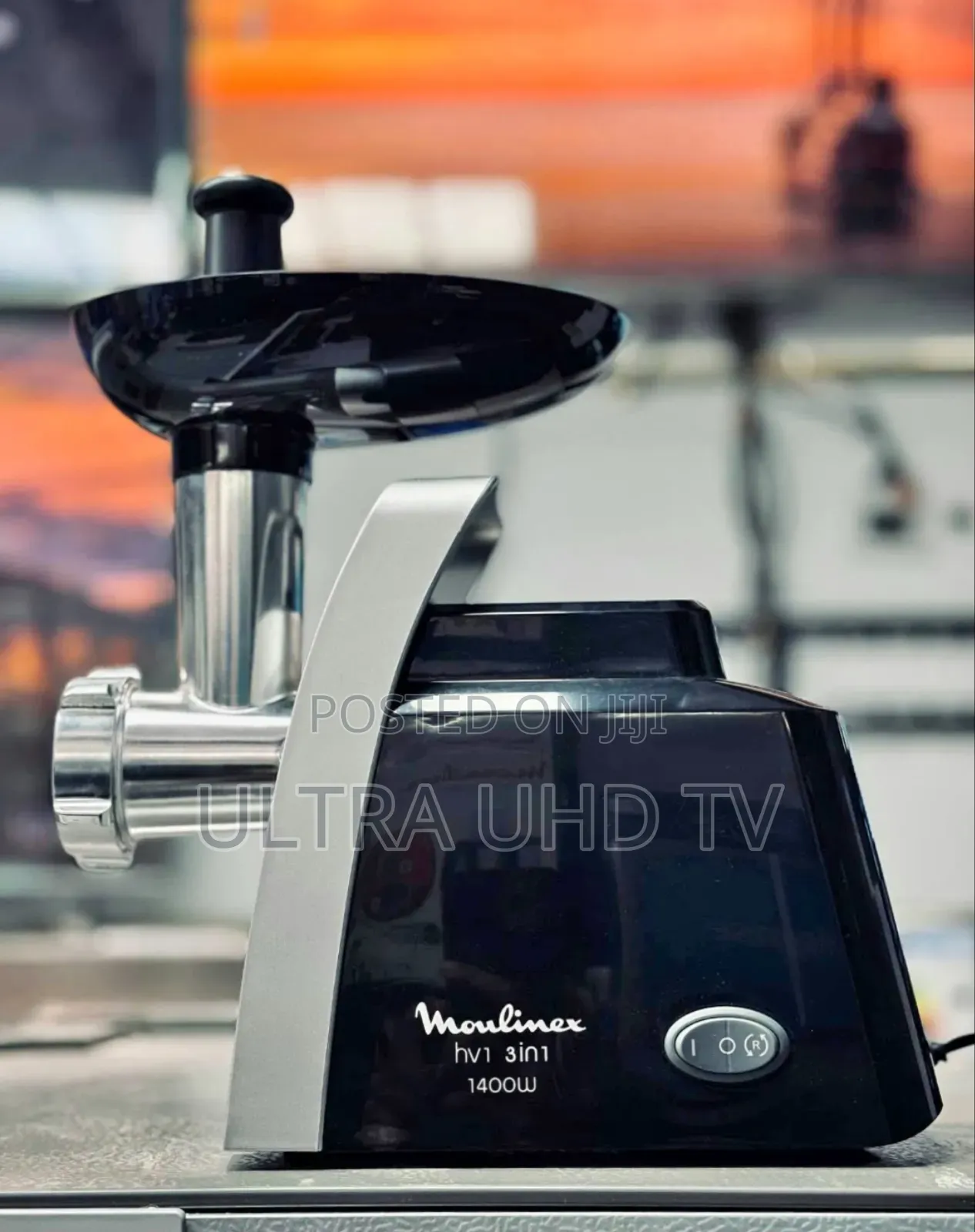 Tefal Meat Mincer Hv1 Ne1098 Hachoir 1400 W Noir, Argent