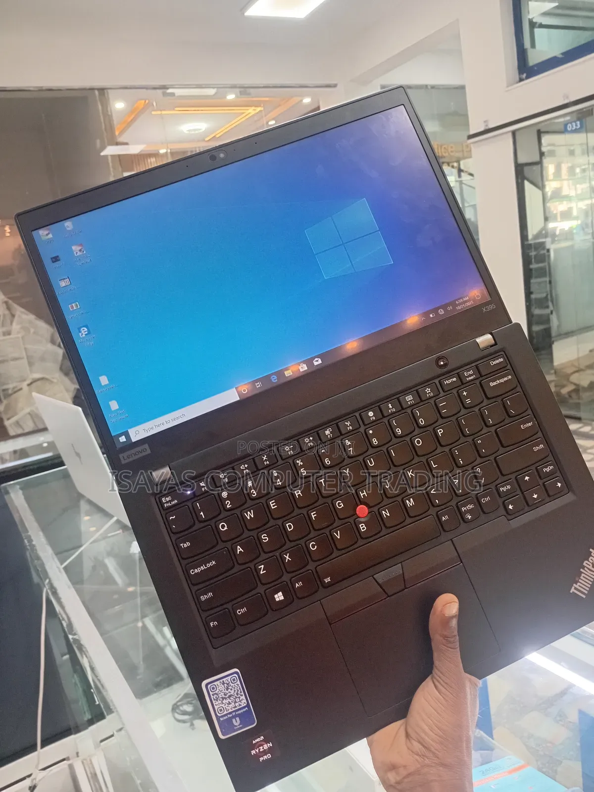 New Laptop Lenovo ThinkPad X395 16GB AMD Ryzen 5 SSD 512GB