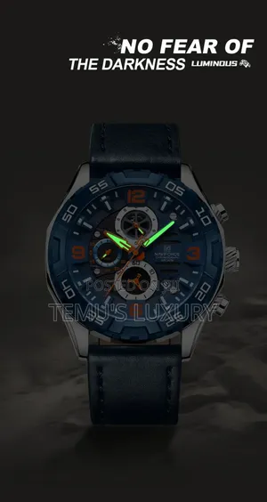 Naviforce Nf-8043 Chronograph Blue Watch
