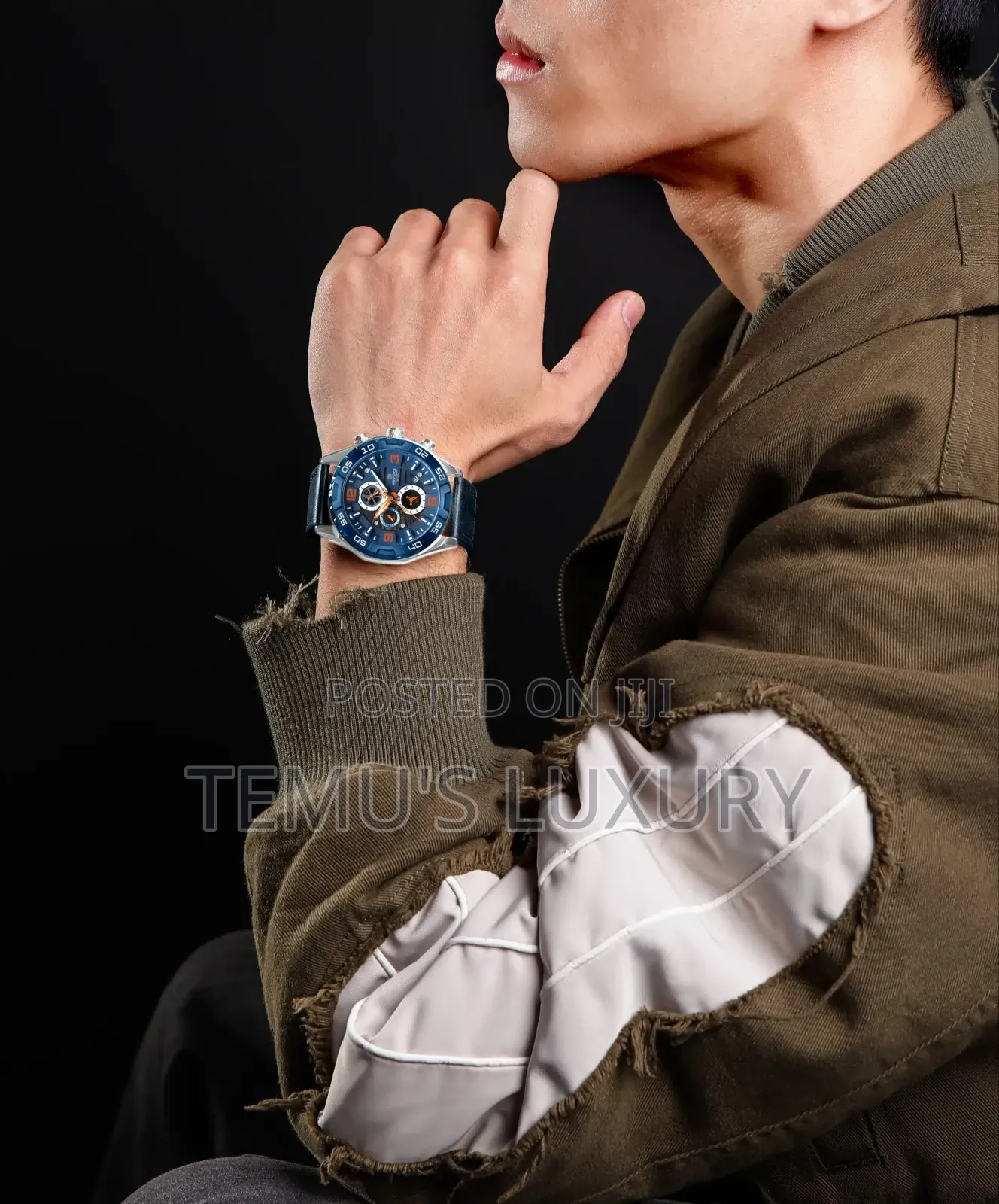 Naviforce Nf-8043 Chronograph Blue Watch